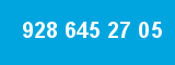 928 645 27 05 928 645 27 05